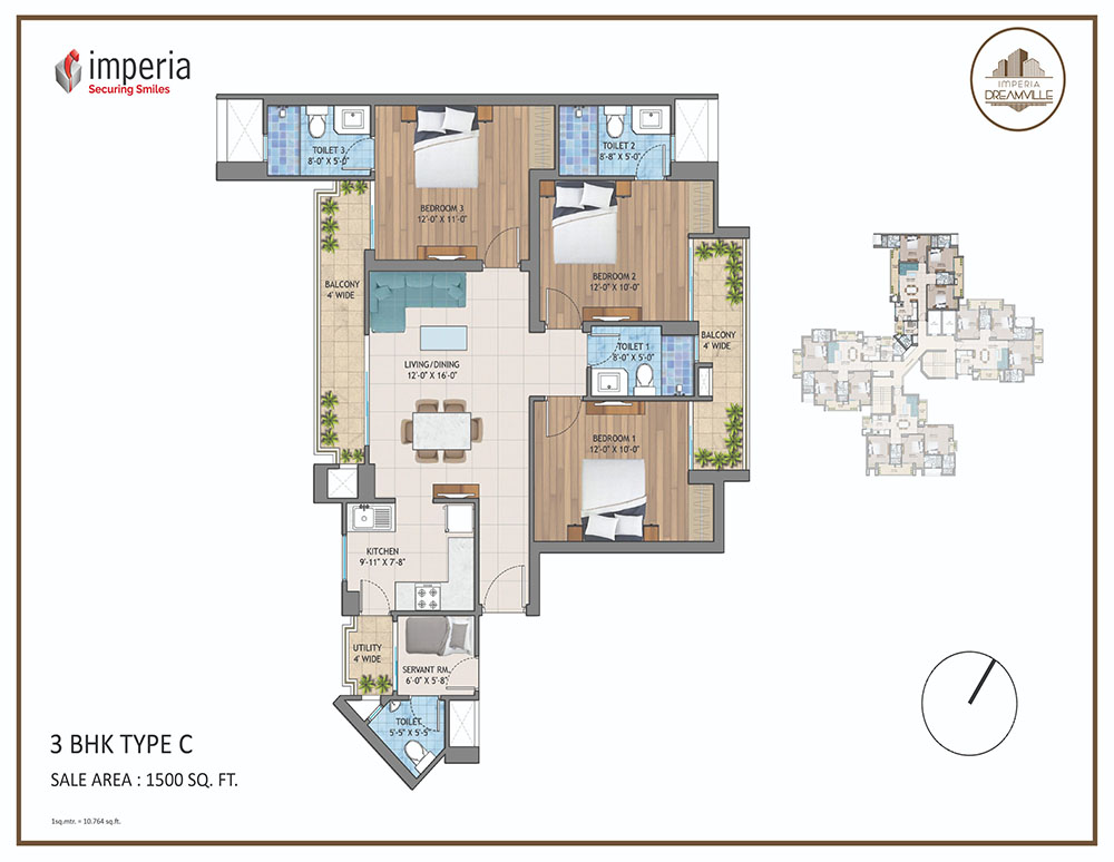 3BHK-TYPE-C